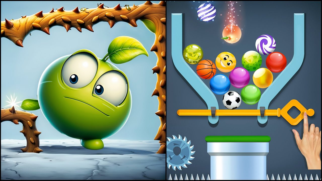 Sugar Rush A Quick Adventure VS Garden Balls Game - All Levels SpeedRun