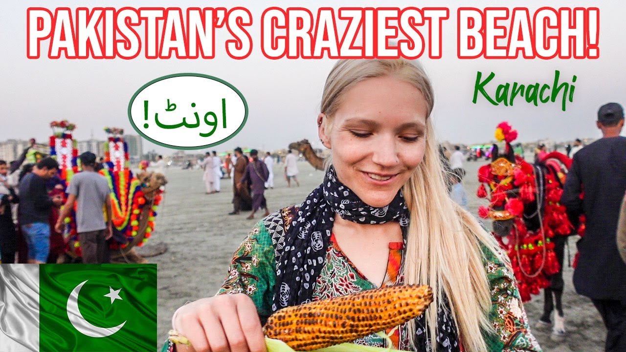First Impressions of KARACHI, PAKISTAN 🇵🇰 | Pakistan's CRAZIEST Beach! | Pakistan Travel Vlog