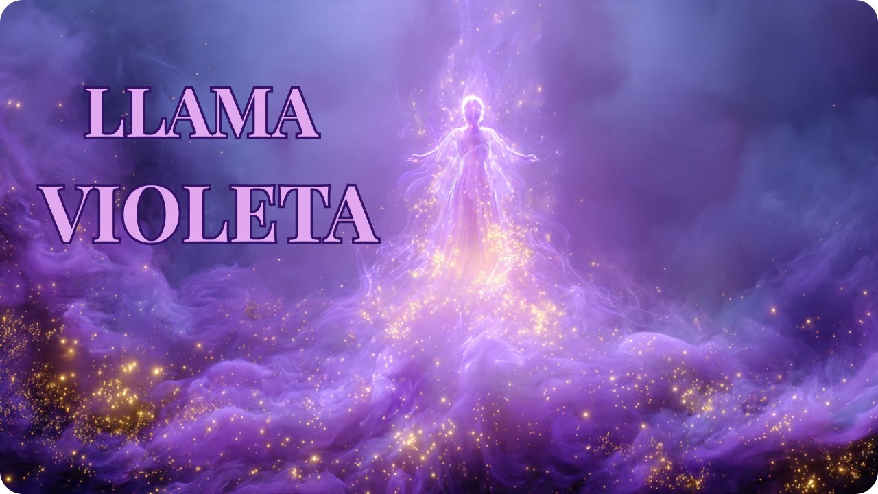 ✨ SAH’MIRAJ VIOLETA – Llama Violeta para transmutación profunda ✨