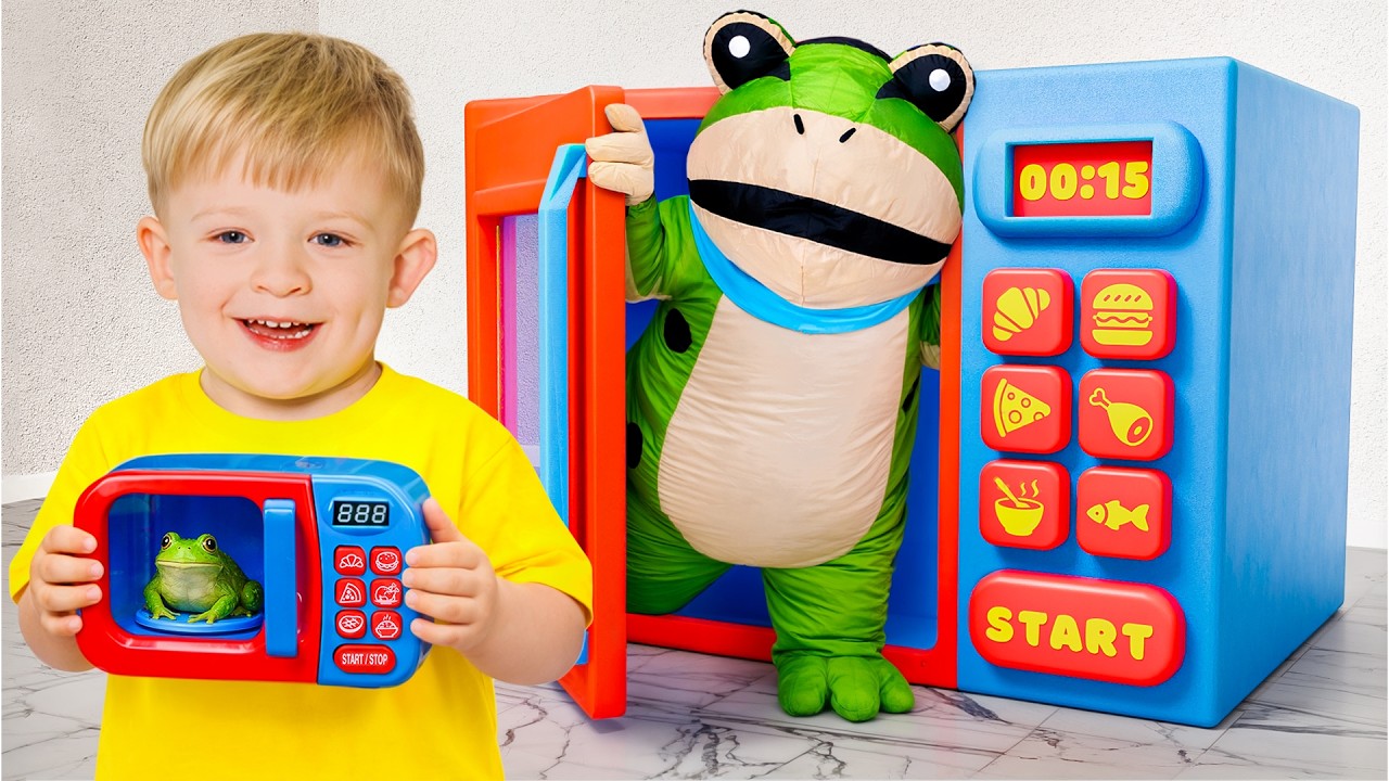 Adam’s Magic Microwave! 🍕 + More Fun Stories