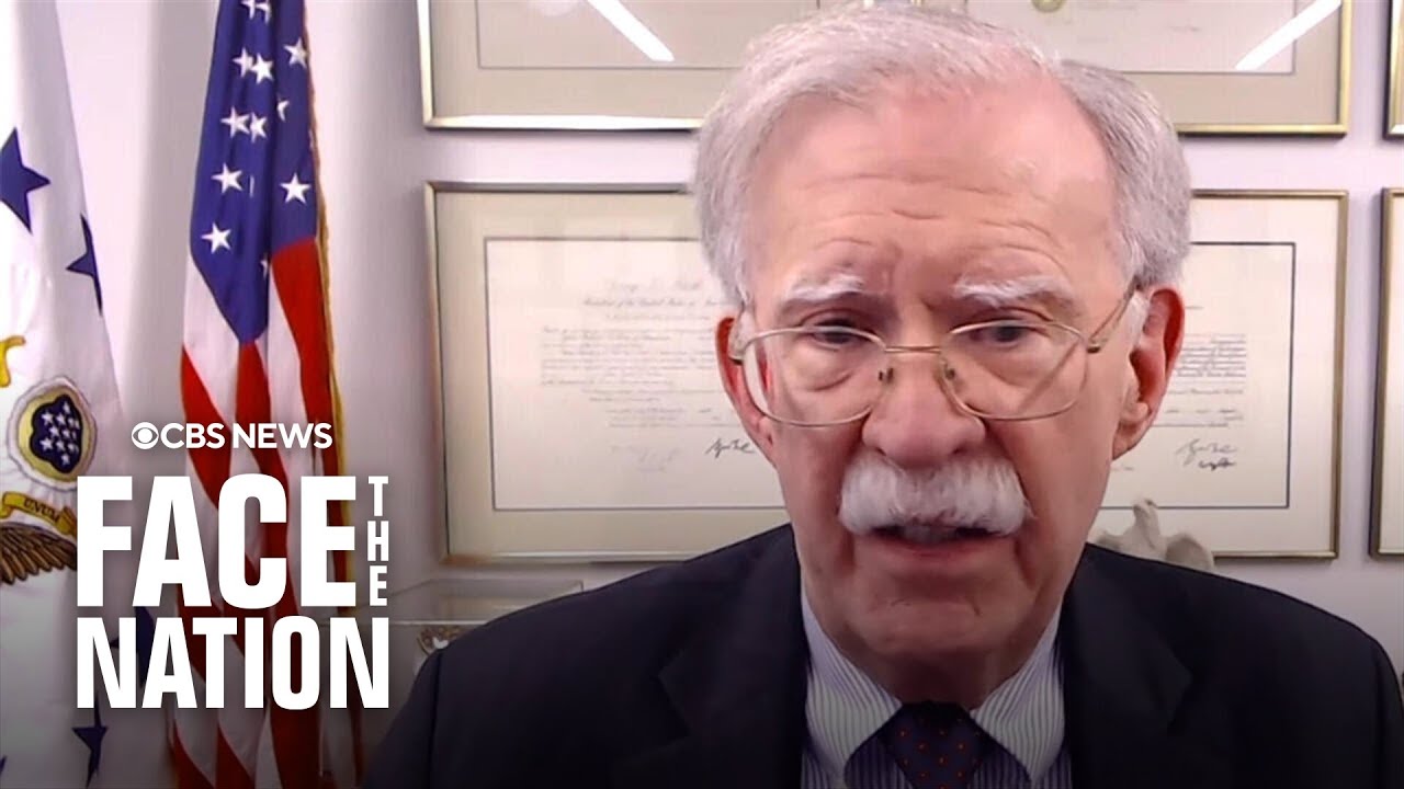 Ex-national security adviser John Bolton says Trump 