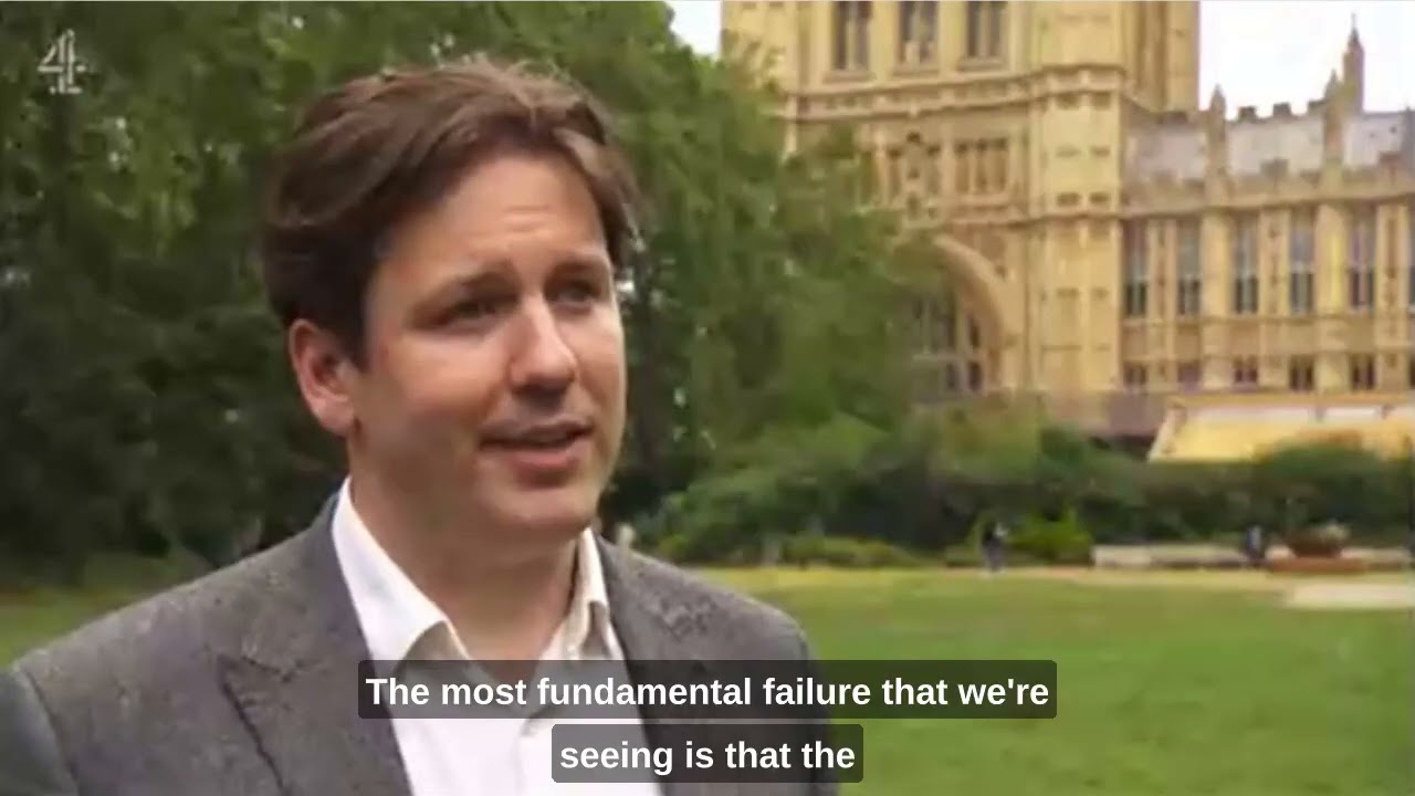 Chris Thomas, IPPR, on Channel 4 News discussing the NHS