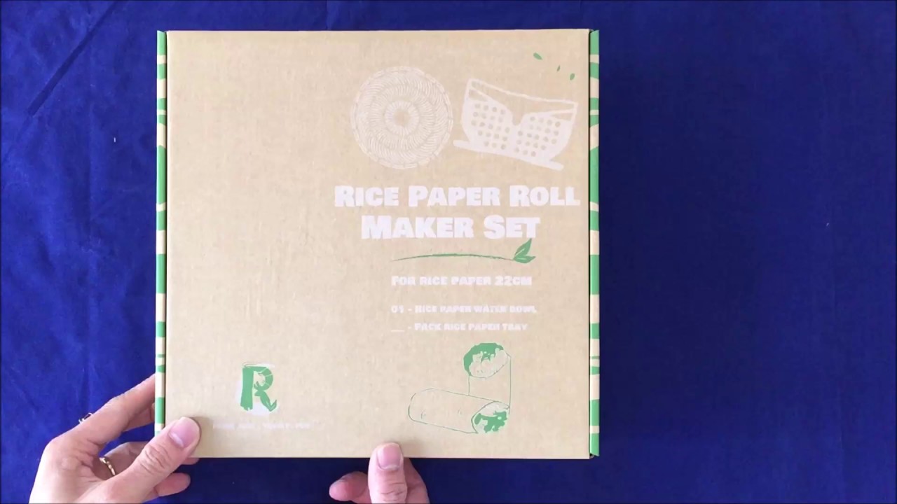 New Packaging for Rice Paper Roll Maker Set