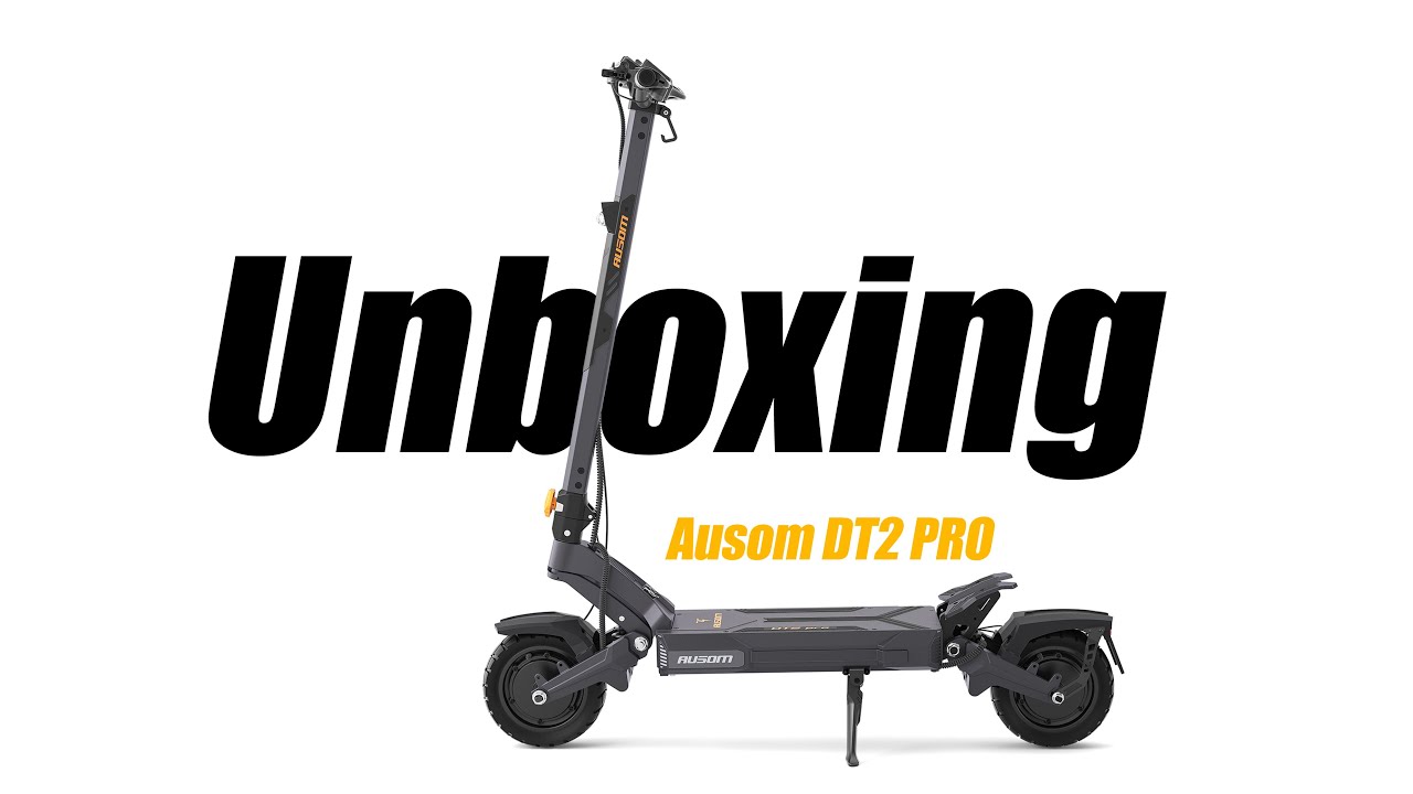 Ausom DT2 Pro Electric Scooter Unboxing