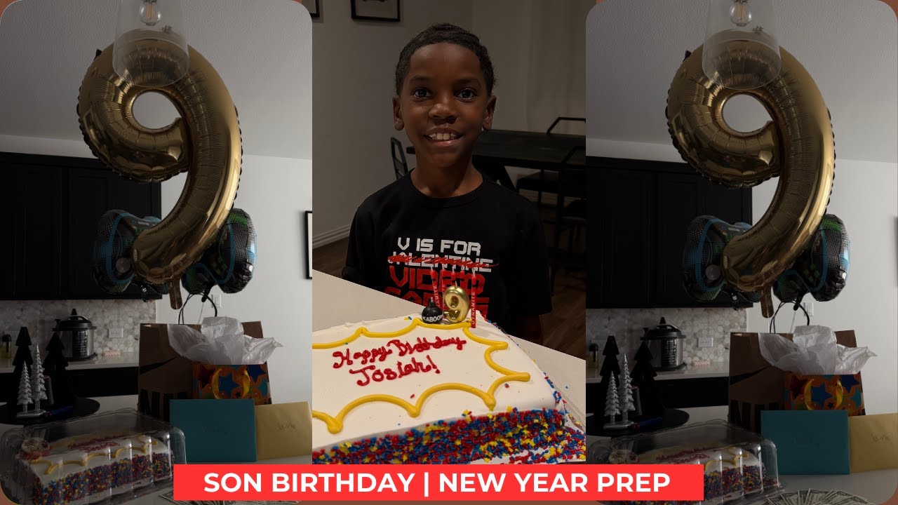 My Son's 9th Birthday Party at Shenaniganz was AMAZING | New Year Prep |
