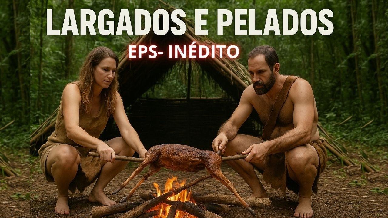 Largados e Pelados 2026 | EPIS&Oacute;DIO-01-COMPLETO - 🎥-COMIDA SELVAGEM NA PANELA! Assando 🍖