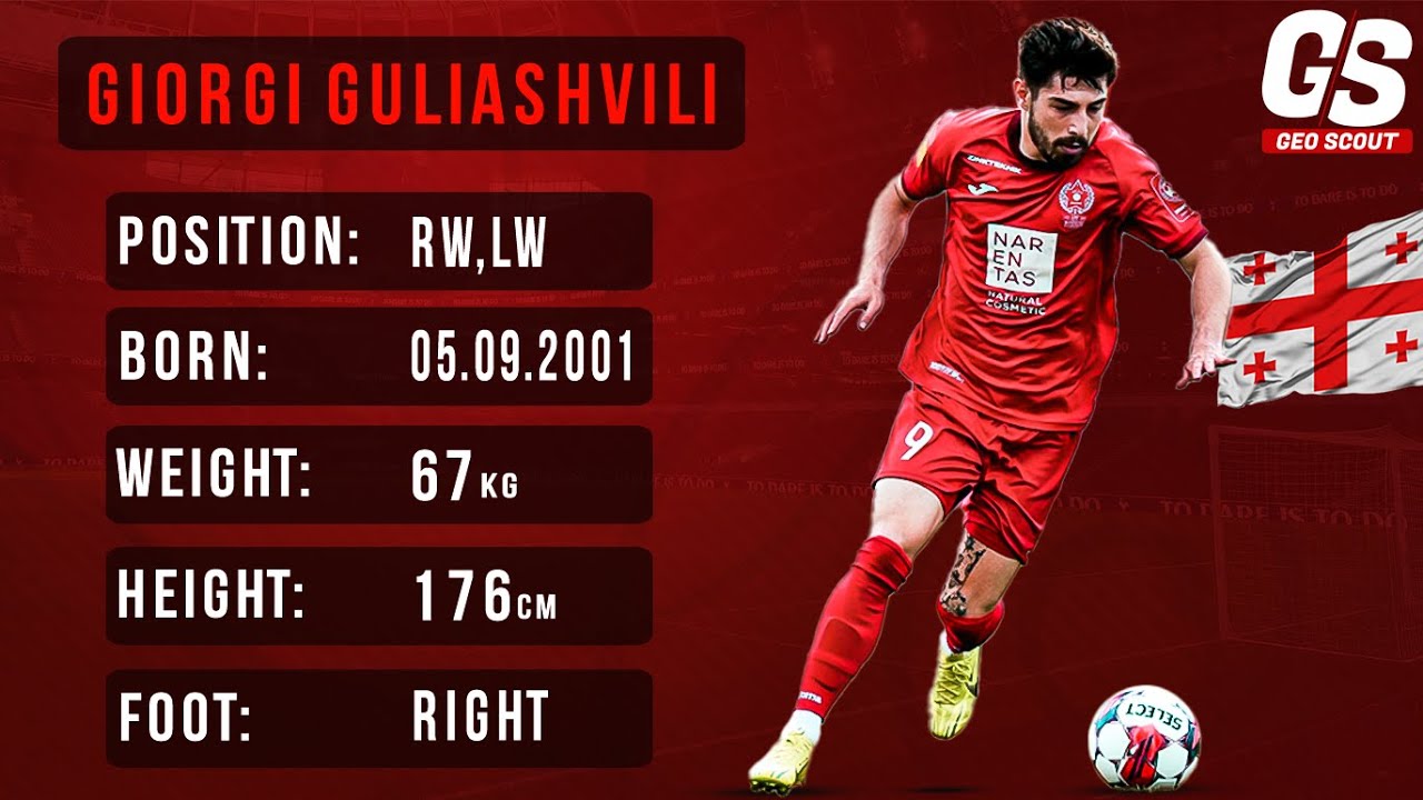 Giorgi Guliashvili ► RW, LW | FK Velež Mostar ● HD