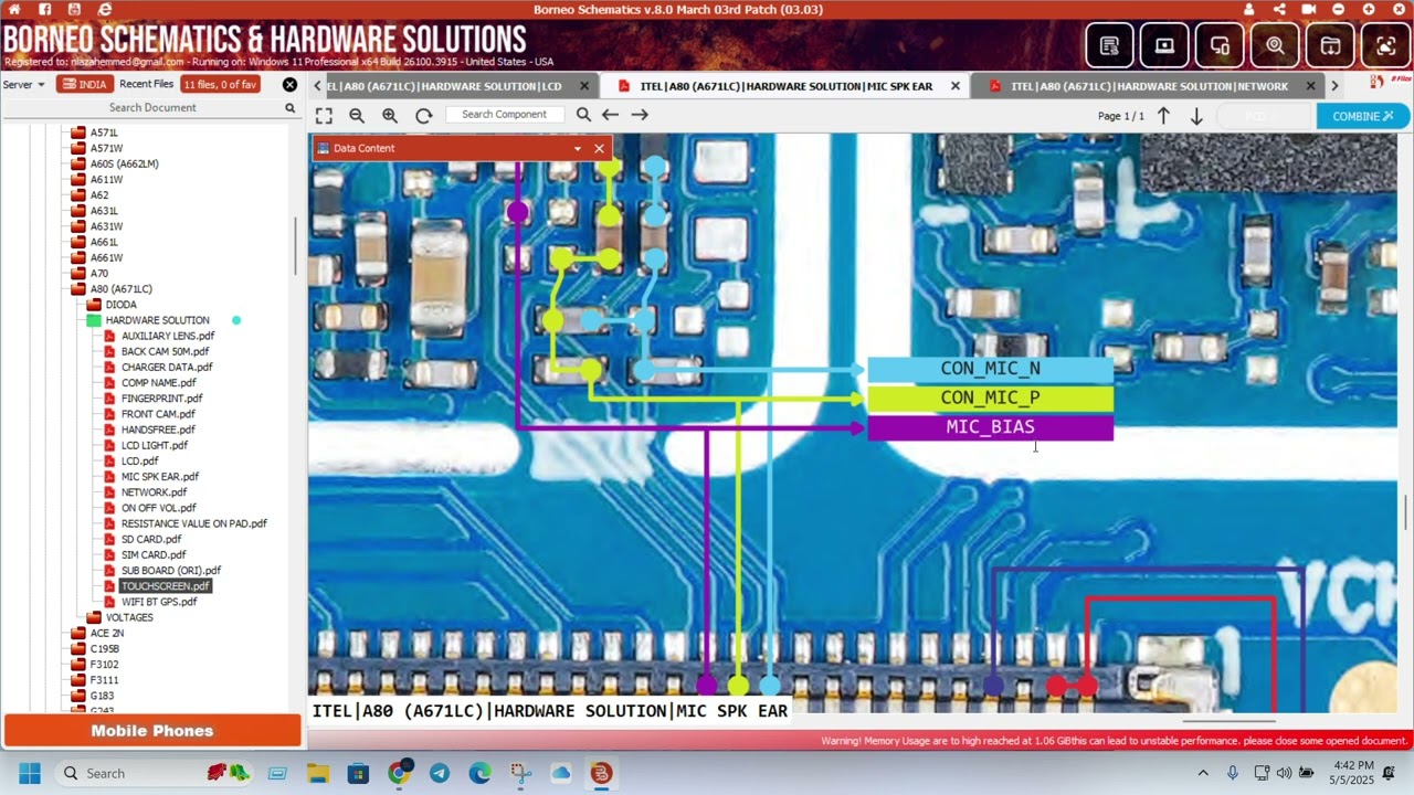 ITEL A80 FULL Schematic Diagram @TheFixSolution