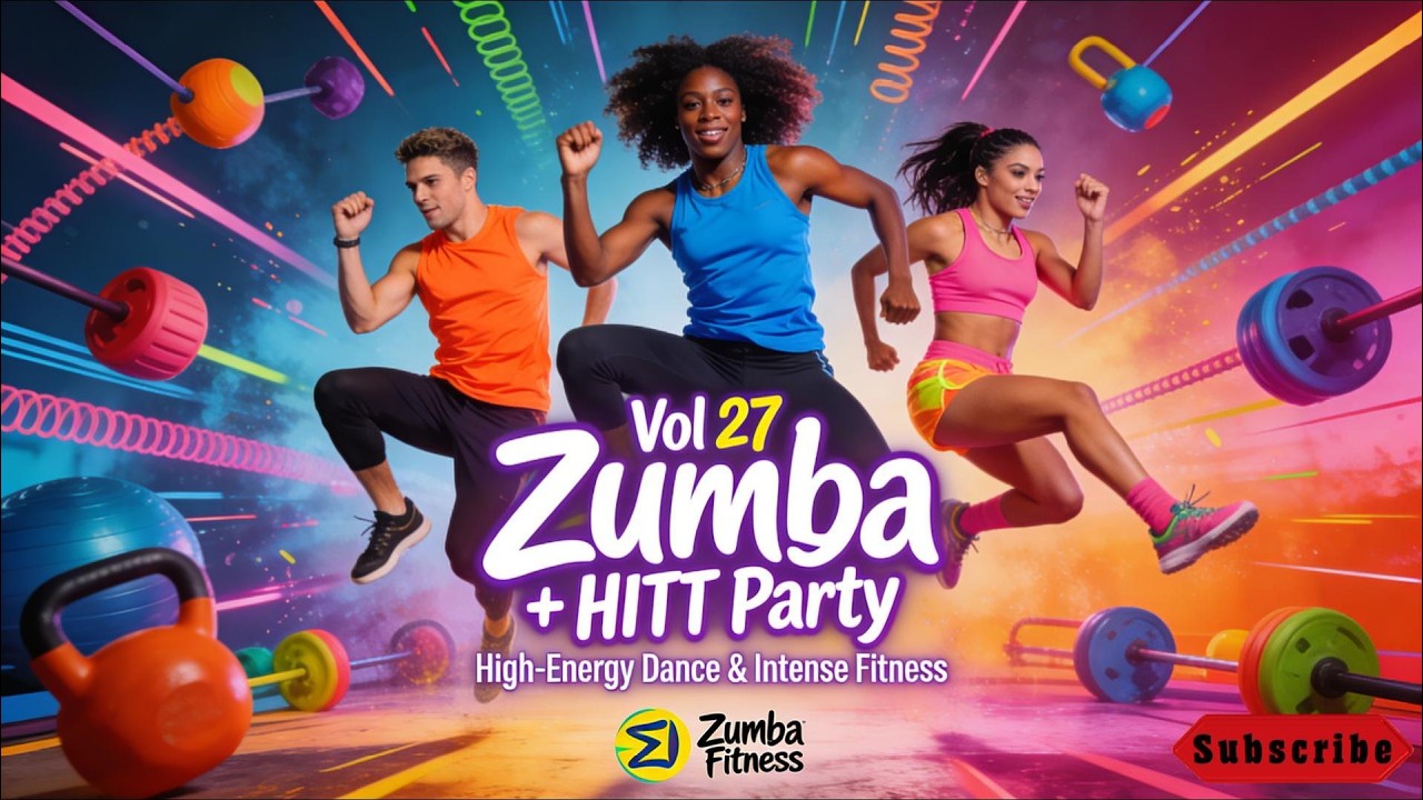 Vol 27🔥 1 Hour Zumba Workout & Dance Music Mix | High-Energy EDM, Latin, Trap Beats for Gym, Cardio