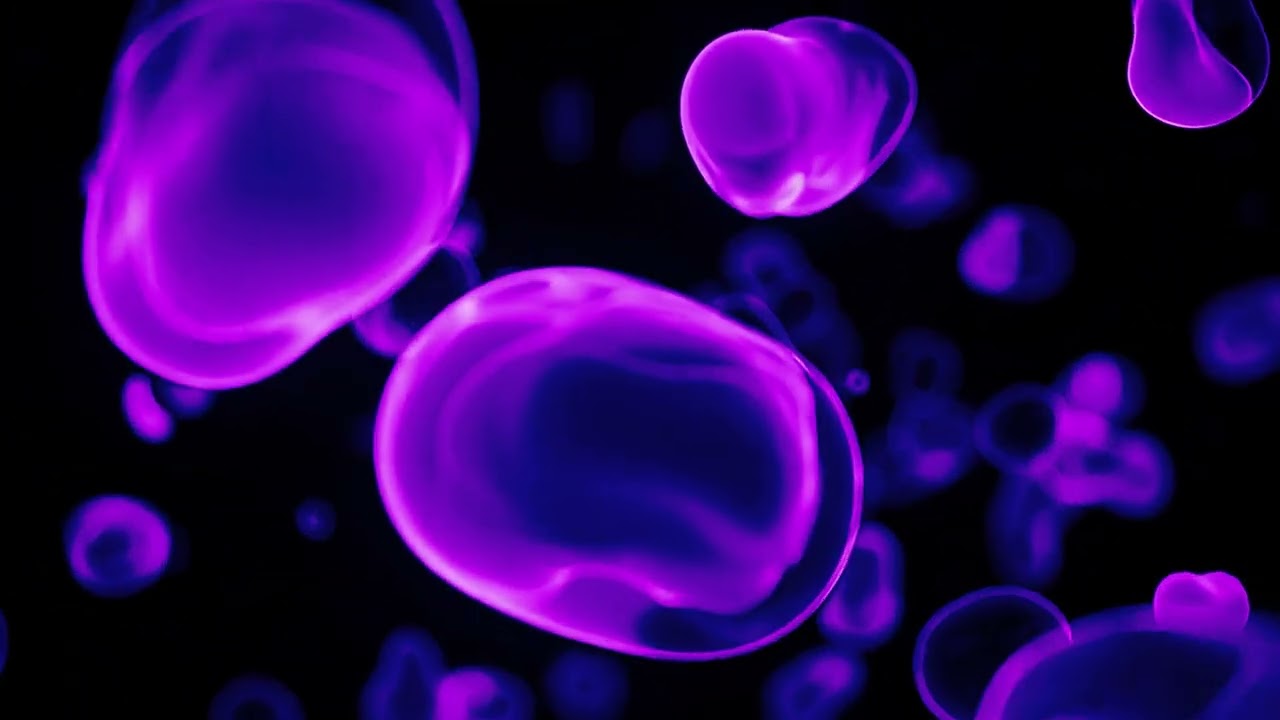 Relaxing Purple Lava Background