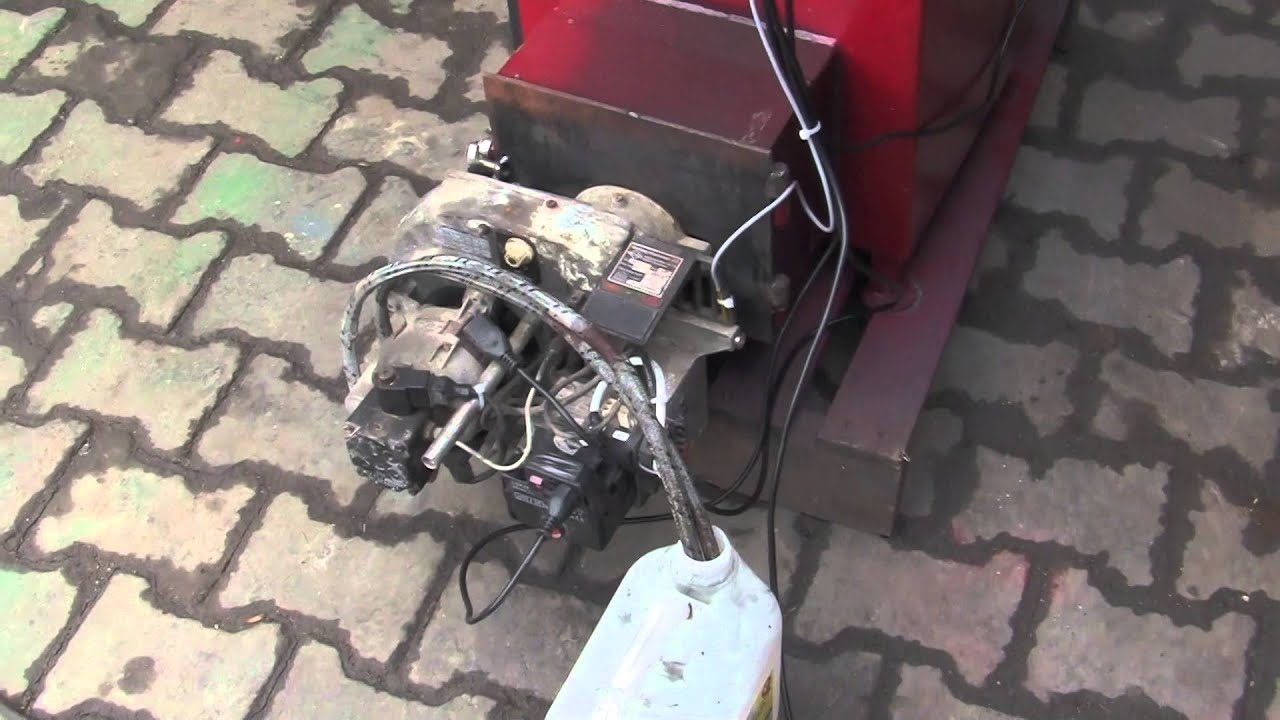 PIEC NADMUCHOWY Z PALNIKIEM NA OLEJ