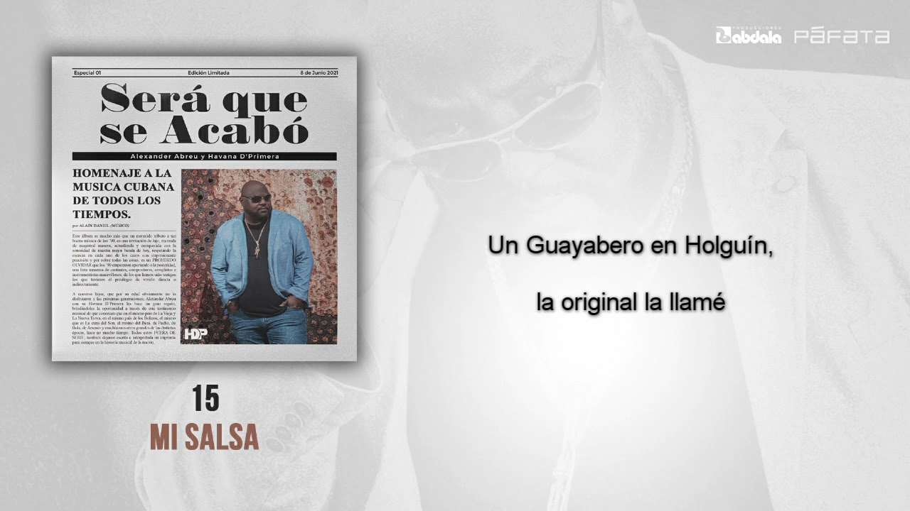 Havana D'Primera - Mi Salsa | Official Lyric Video