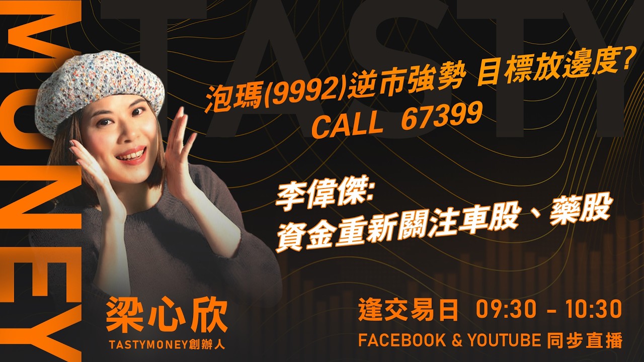 TASTY MONEY Live 2026-04-09 | 港股財經直播 | 即市分析