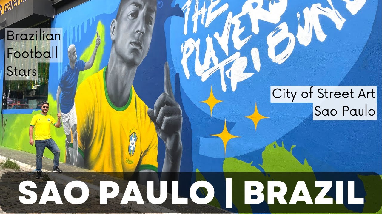 SAO PAULO | Biggest City of Brazil #brasil #brazilfootball #streetart