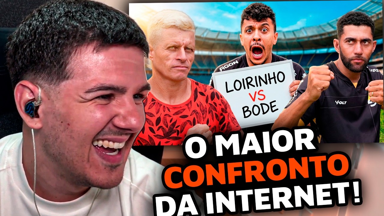 wardi REAGE à LORIN DO FUT vs BODE! QUEM É MELHOR? DESAFIO DO SÉCULO 😱🚀