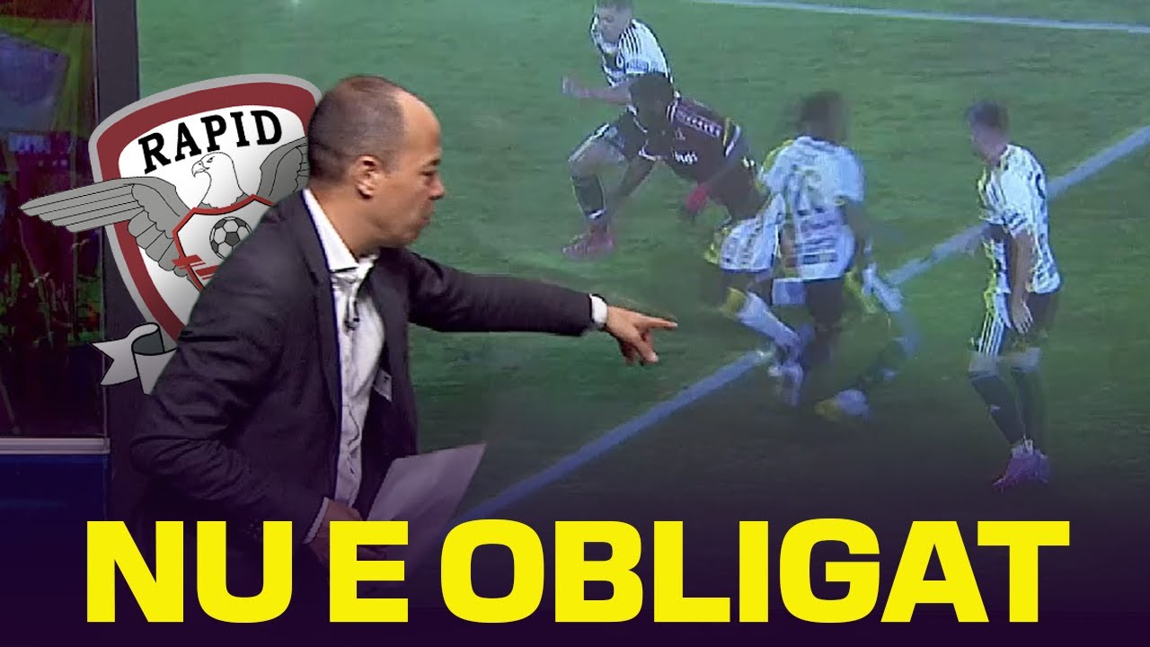 Marius Avram a dat un singur verdict clar, după ce Rapid a cerut două penalty-uri cu 'U' Cluj