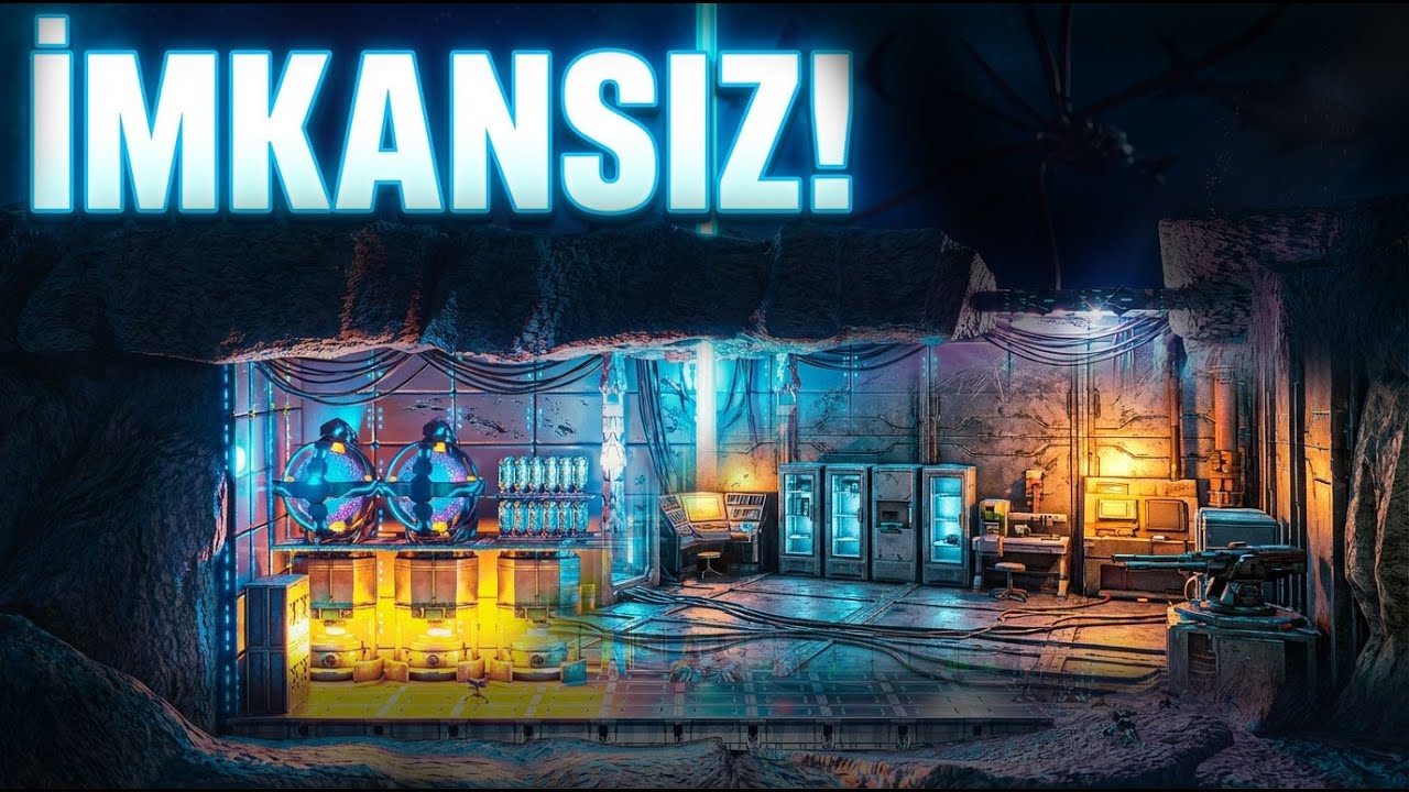 RAİD YEMESİ İMKANSIZ FULL TARETLİ SU ALTI BASE'İNDE 24 SAAT YAŞAMAK!