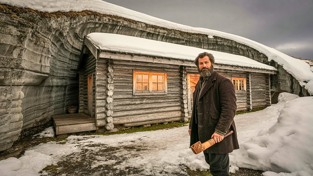 Neighbors Laughed When He Built Into the Hillside — Until His Cabin Hit 73°F While Theirs Froze