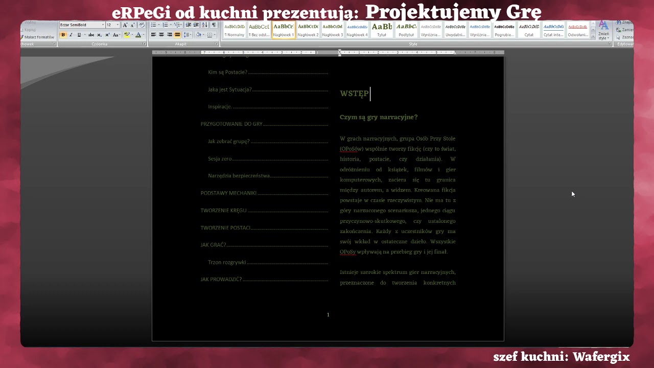 Przepis na grę - NSE cz.2 - Czym są gry narracyjne?