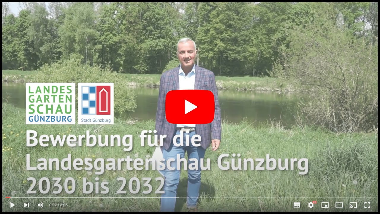 Landesgartenschau in Günzburg: Bewerbung abgegeben