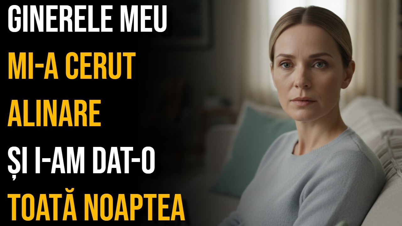 Ginerele meu s-a îmbătat… iar eu nu m-am opus deloc