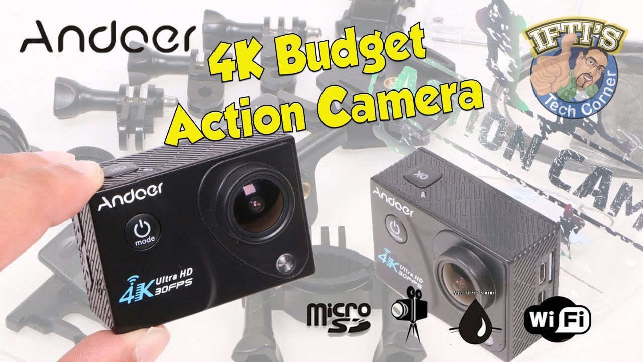 Andoer 4K Action Camera - REVIEW & SAMPLE FOOTAGE