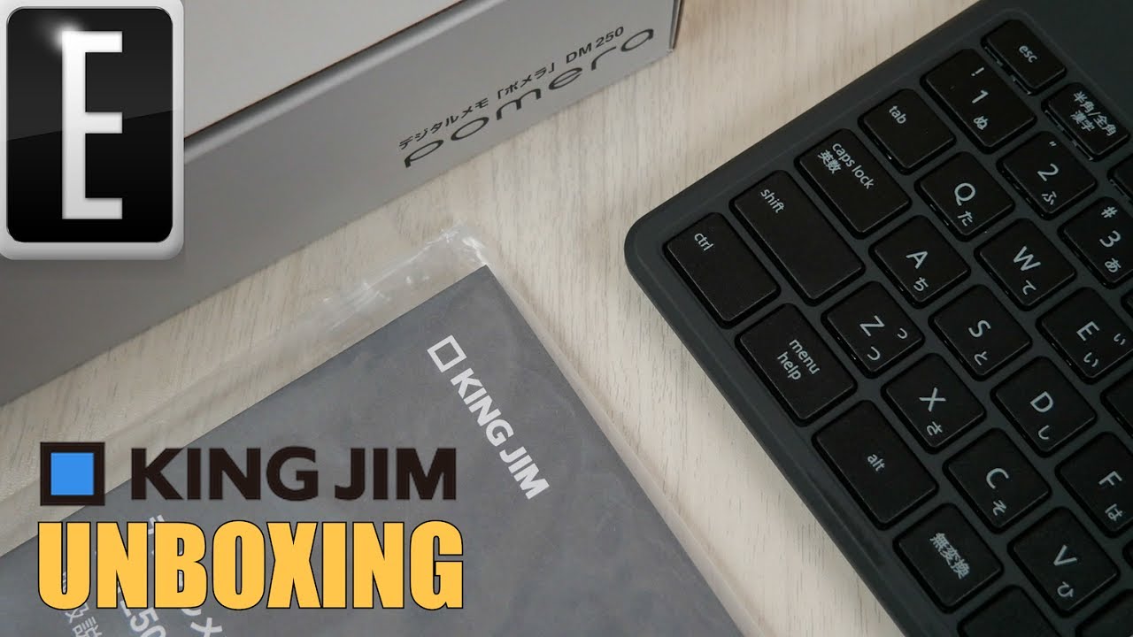 Portable Typewriter in ENGLISH | Pomera DM250 Unboxing