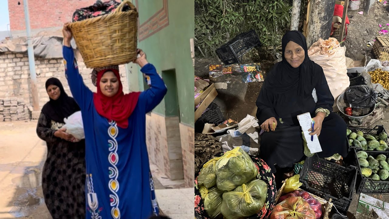 روحت أنا وأمي في عز الليل السوق نجيب المواسم لأخواتي 🥰وتاني يوم جاتلي شايله ومحمله عاداتنا وتقاليدنا
