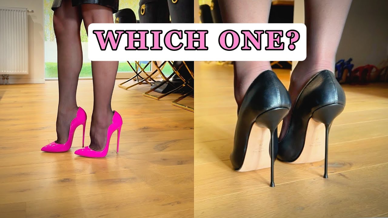2 Pairs of High Heels | Which One Do You Prefer? 