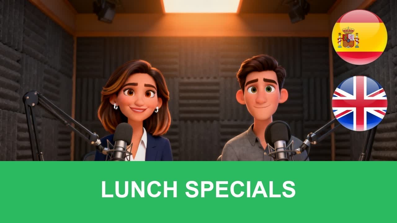 Learn Spanish: Ordering Lunch + Restaurant Vocabulary (With Conversation Practice!)