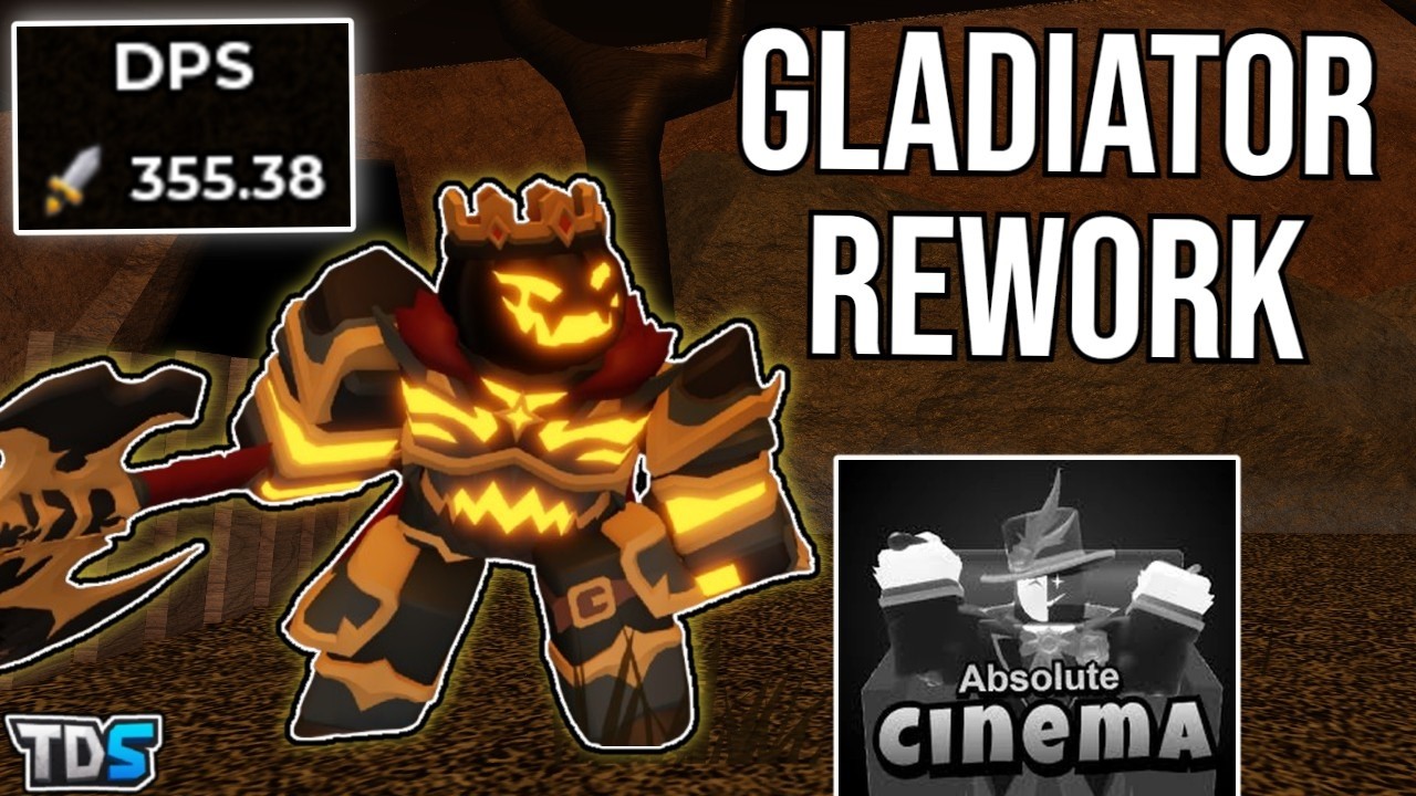 The new Gladiator Rework is PEAK | Roblox TDS