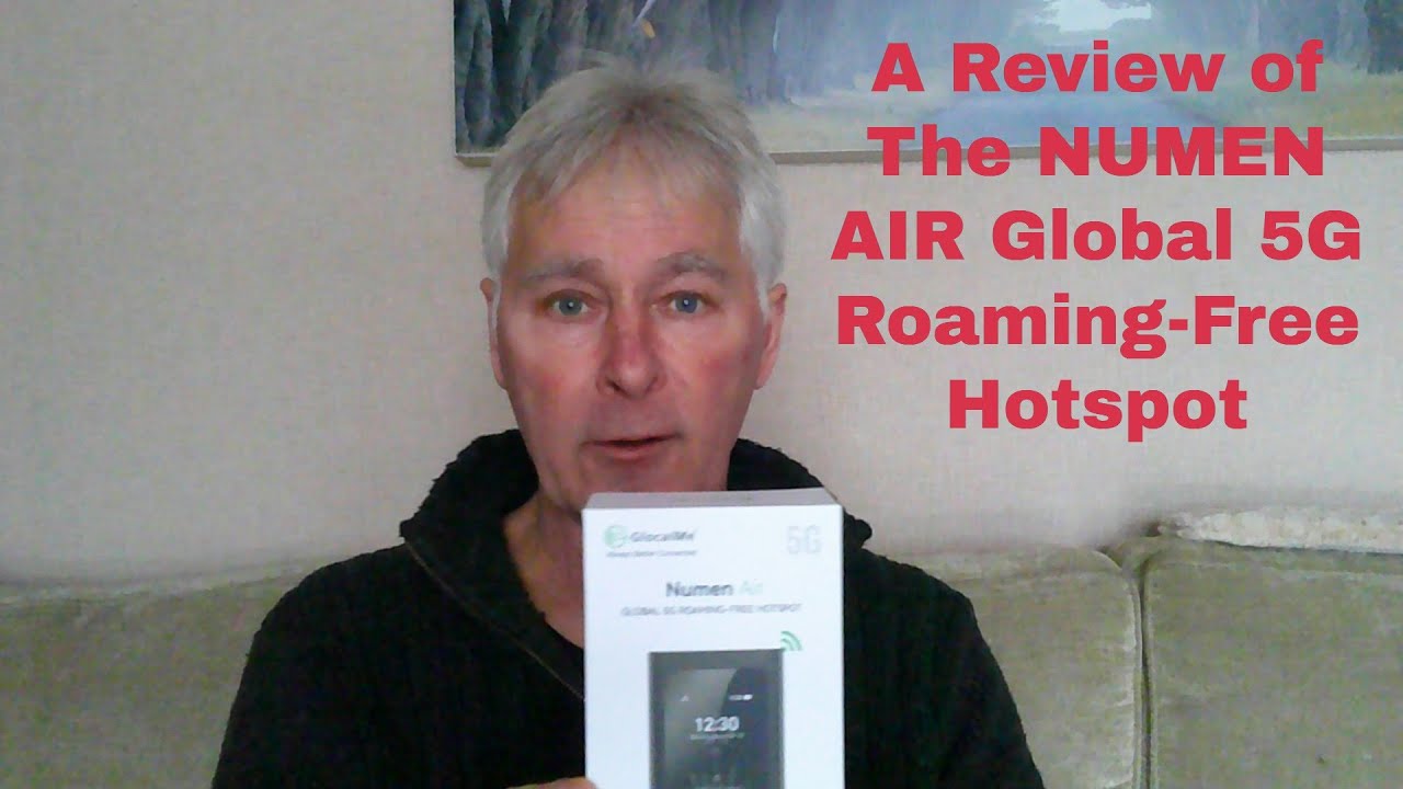 Review of the Numen Air Global 5G Roaming-Free hotspot - GlocalMe - Ucloud Technology - 5G Wireless