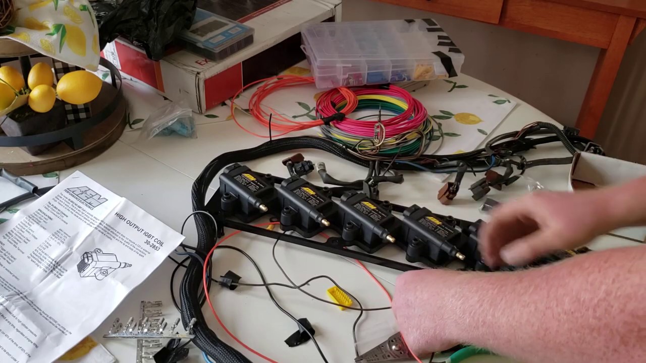 How to wire Aem smartcoils or ign1a (Ecumaster and 2jz preference)