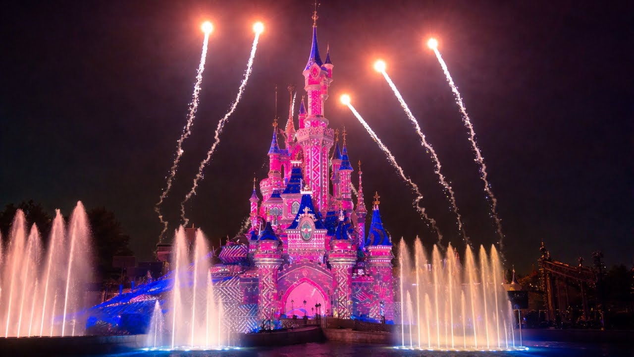Disney Tales of Magic ✨ The Most Beautiful Night Show at Disneyland Paris