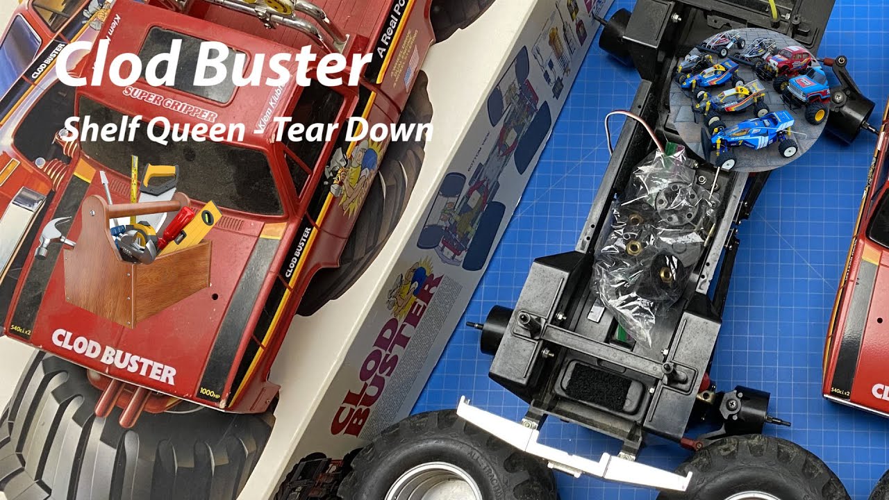 Tamiya Clod Buster (58065) Queen - Teardown