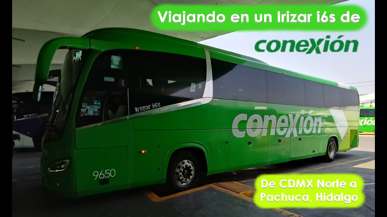 Viaje de CDMX a Pachuca ¡POR SOLO $40 PESOS! / Probando los Volvo Irizar i6s de Conexión