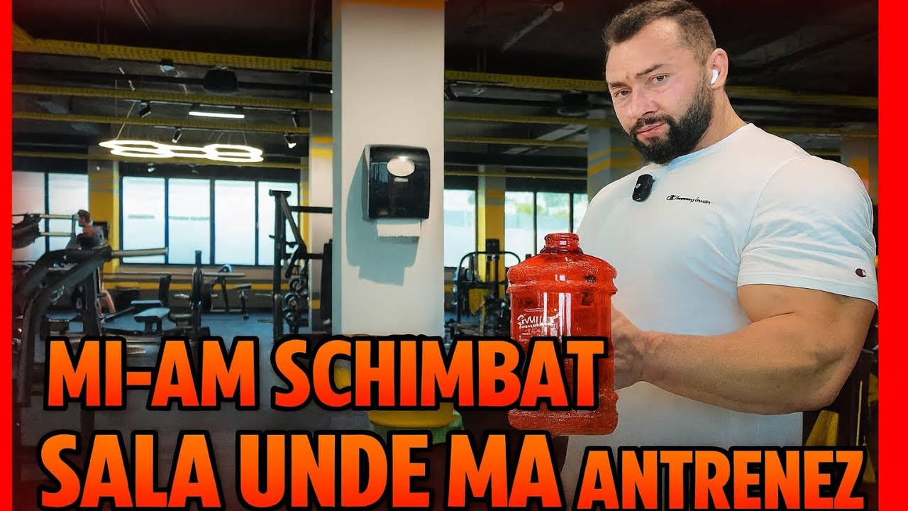 Am schimbat Sala unde ma antrenez!!! 