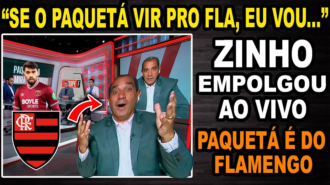 ZINHO SURTOU AO VIVO: 