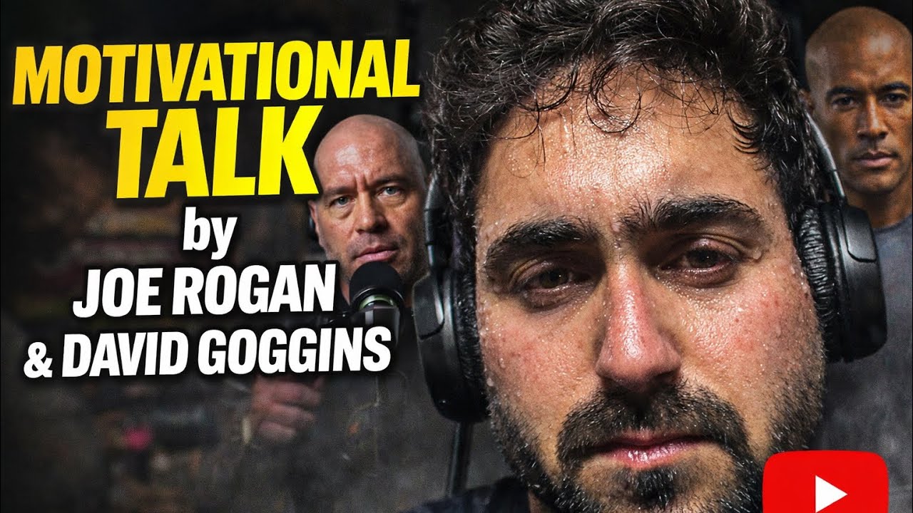 David Goggins Joe Rogan Motivation talk with punching boxing training for weight loss 