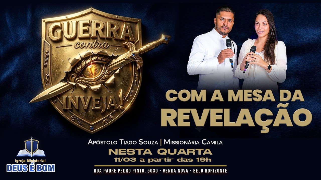 CULTO DE QUARTA COM AP. TIAGO SOUZA