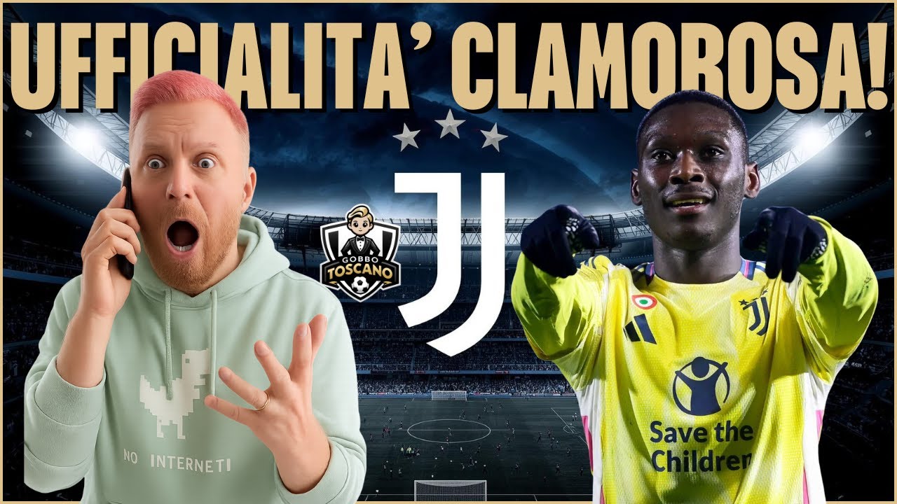 🚨UFFICIALE! La Juve ha CHIUSO l'operazione! Tifosi in DELIRIO!😱