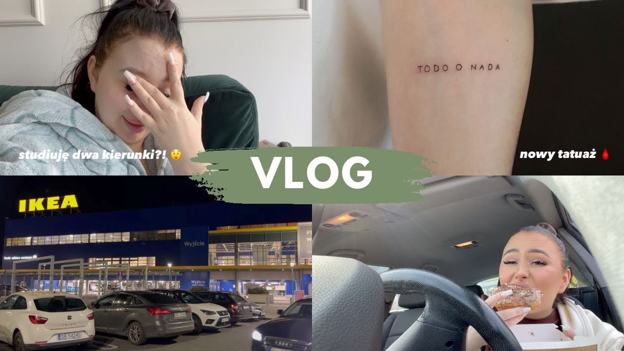 MOJE STUDIA, NOWA DZIARKA I HAUL Z IKEI | VLOG ✌🏼🛍📗