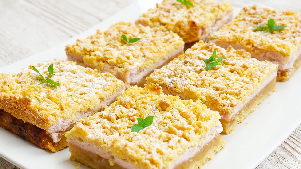 Вкусный яблочный пирог на песочном тесте🍎 | Простой и проверенный рецепт 👌