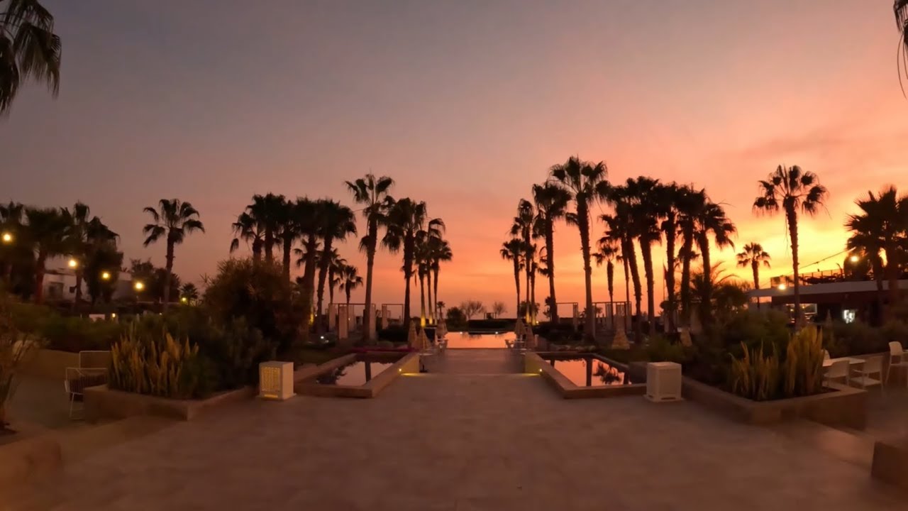 Mesmerizing Moroccan Sunset 🌅 | Luxury Escape at Hyatt Place Taghazout Bay | Best Hotels in Morocco