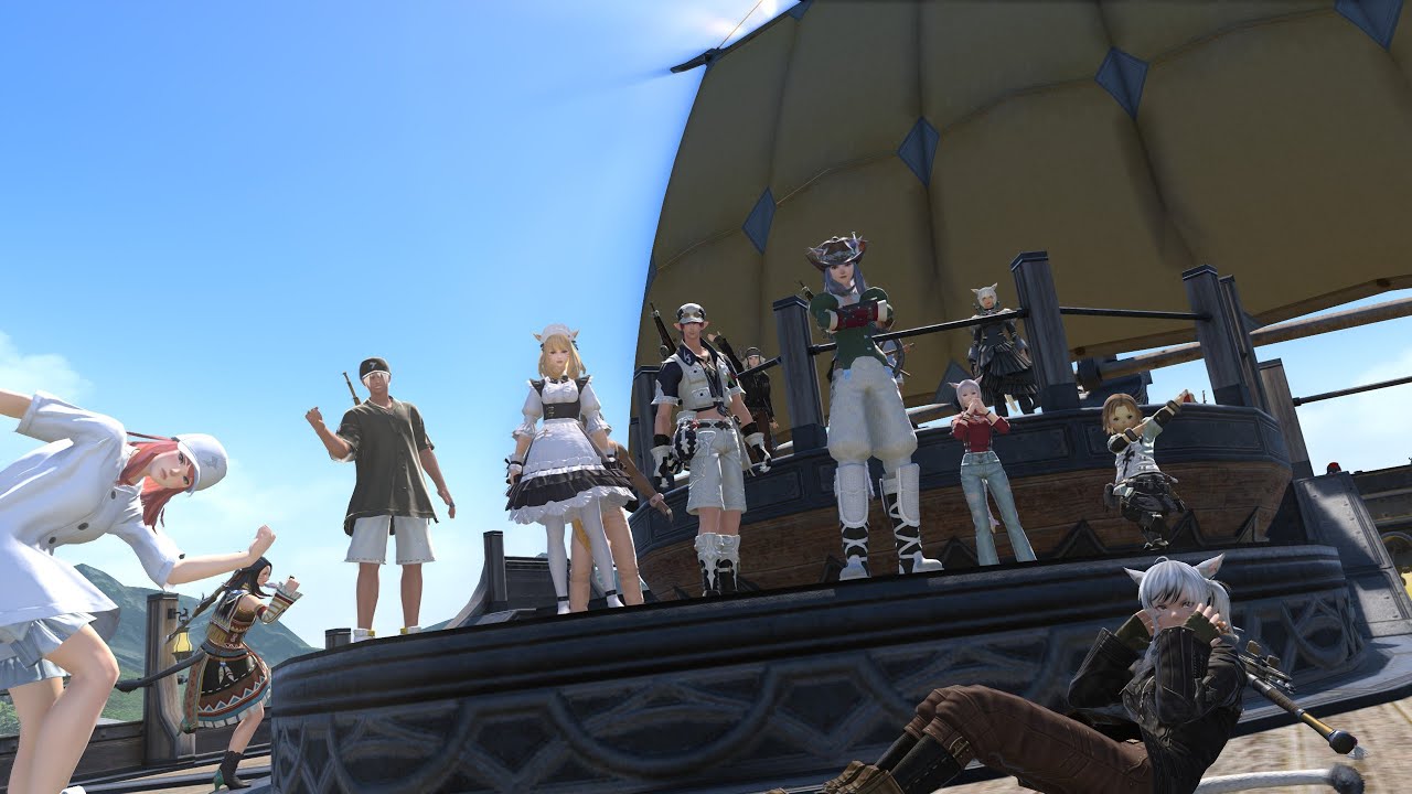 【Final Fantasy XIV】起床了不知道要幹嘛，總之先上線再說