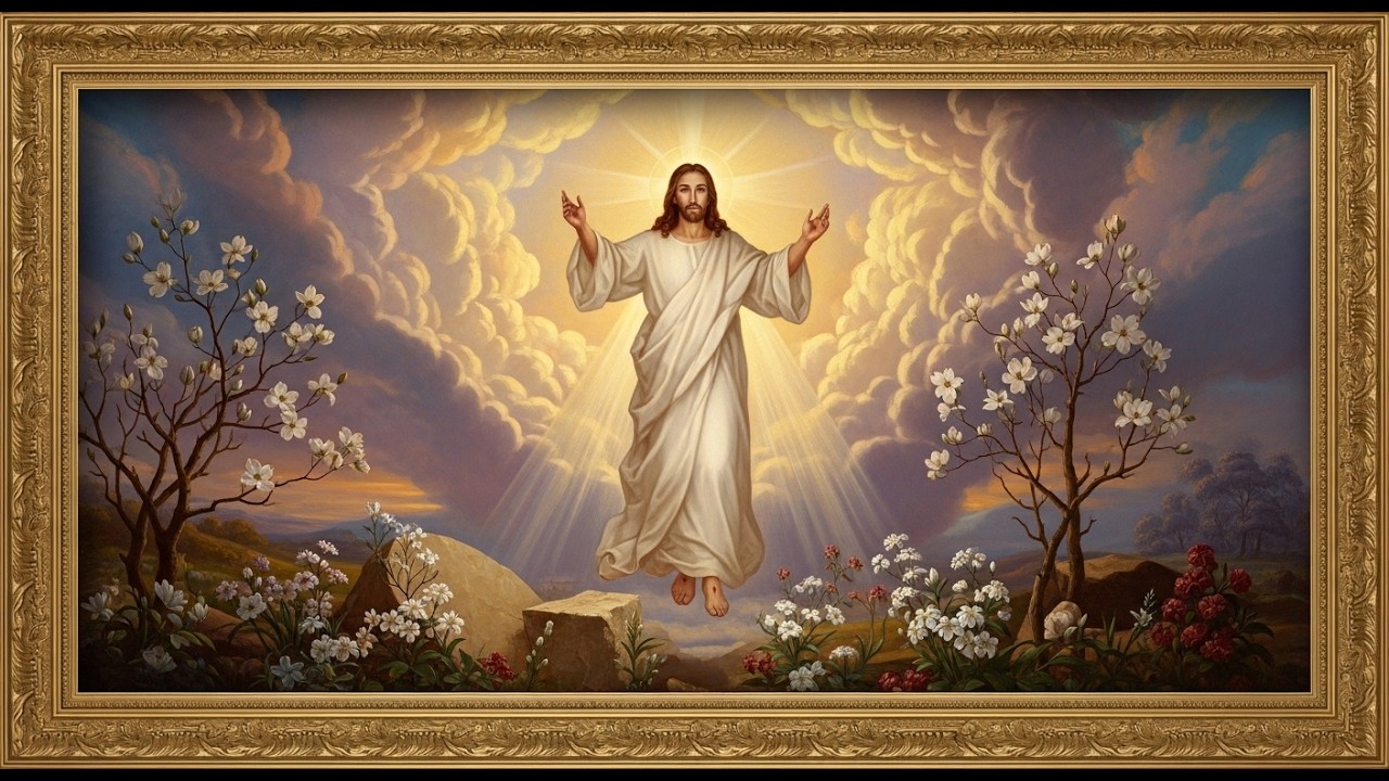 The Resurrection of Jesus Christ | Samsung Frame TV Art | 4K Christian Easter Decor