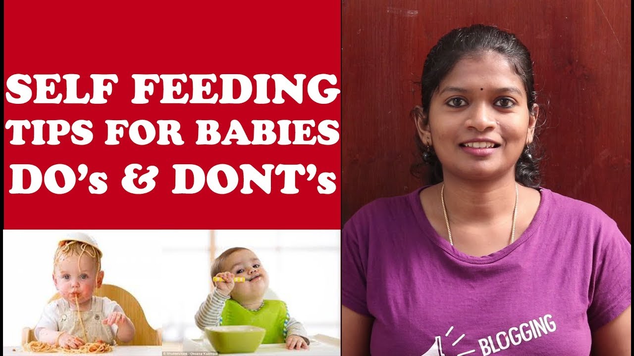 SELF FEEDING TIPS for babies - DO's and DONT's | GAGGING & CHOKING | WHAT IS FINGER FOOD ?