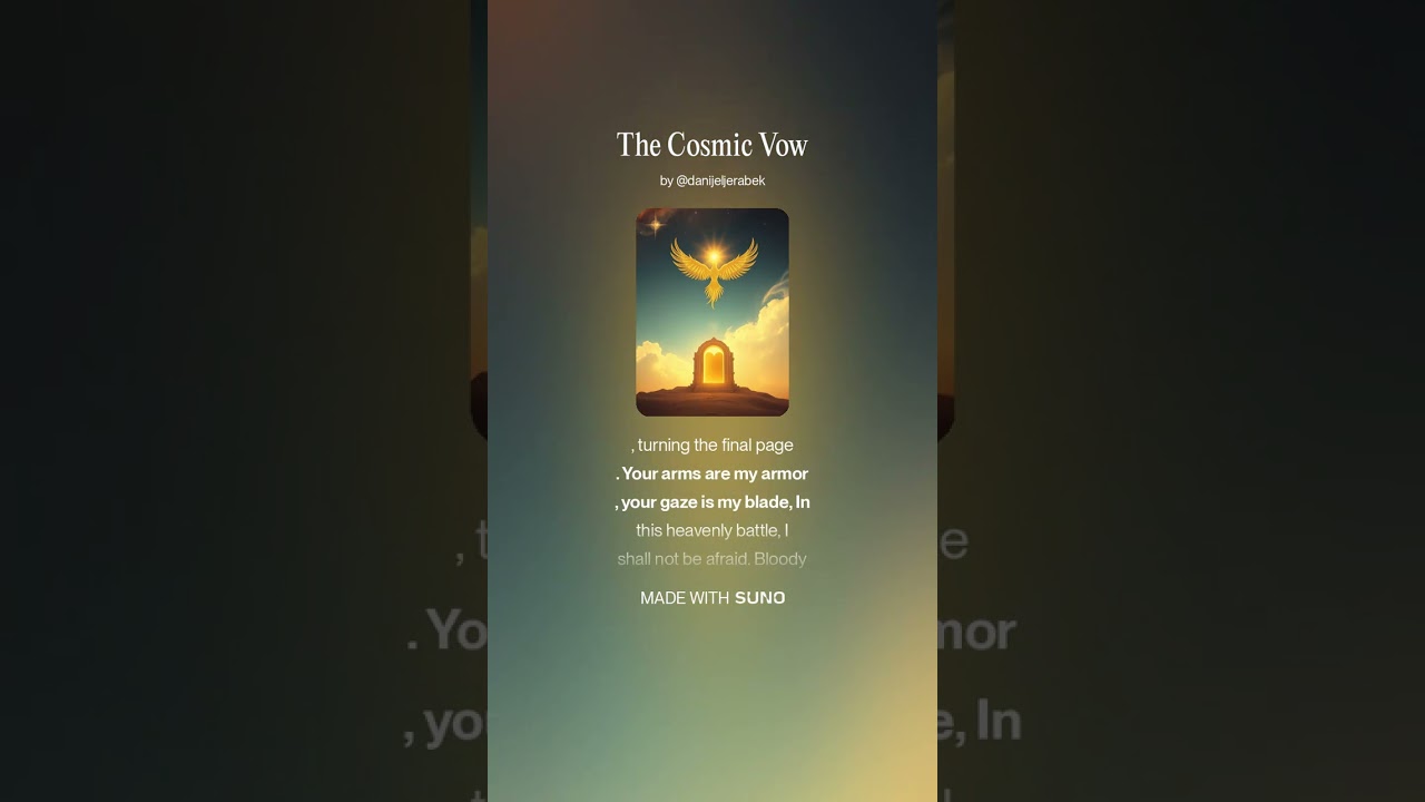 The Cosmic Vow