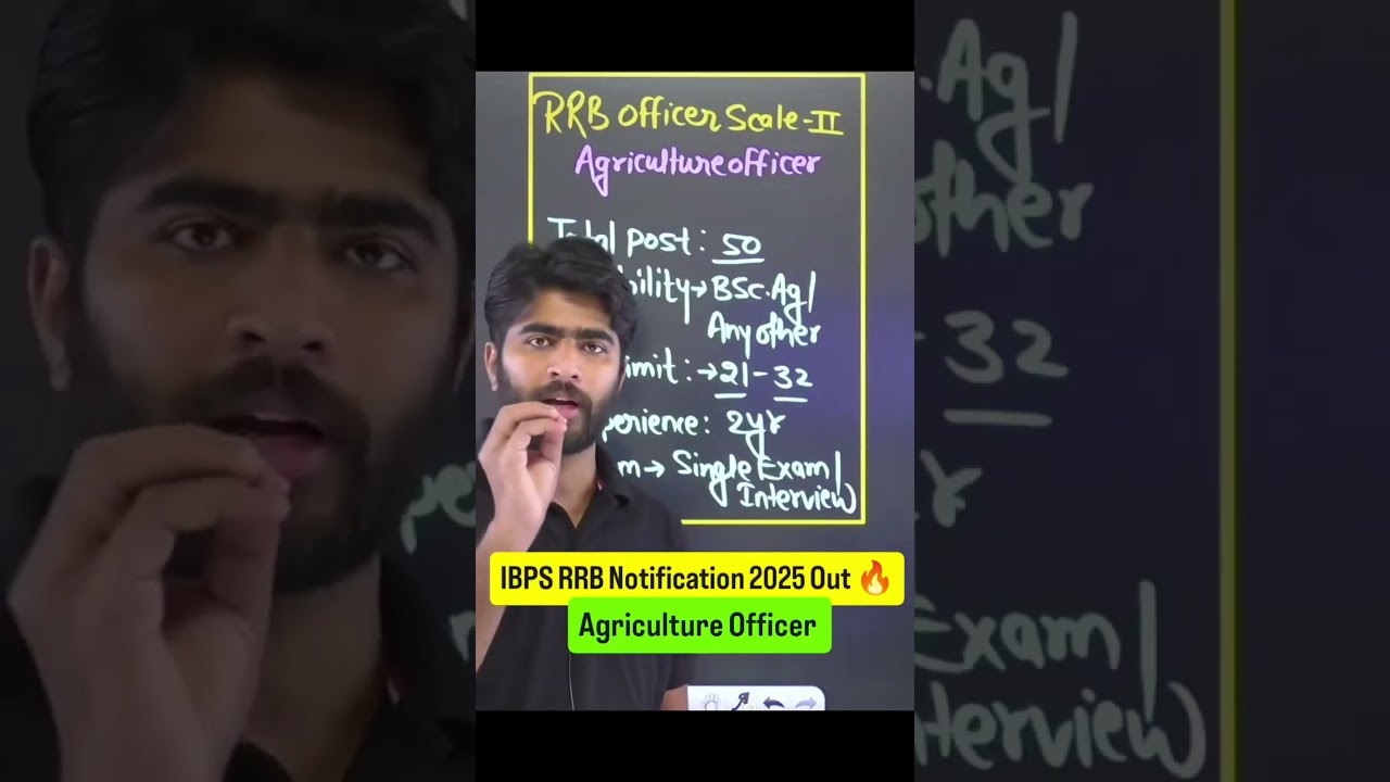 IBPS RRB Agriculture Officer Complete Information By Krashna Sir #agricultureadda247 #ibpsrrb