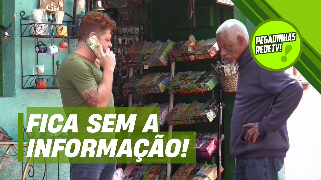 ELE FICOU ENROLANDO O CARA! | Pegadinhas RedeTV!